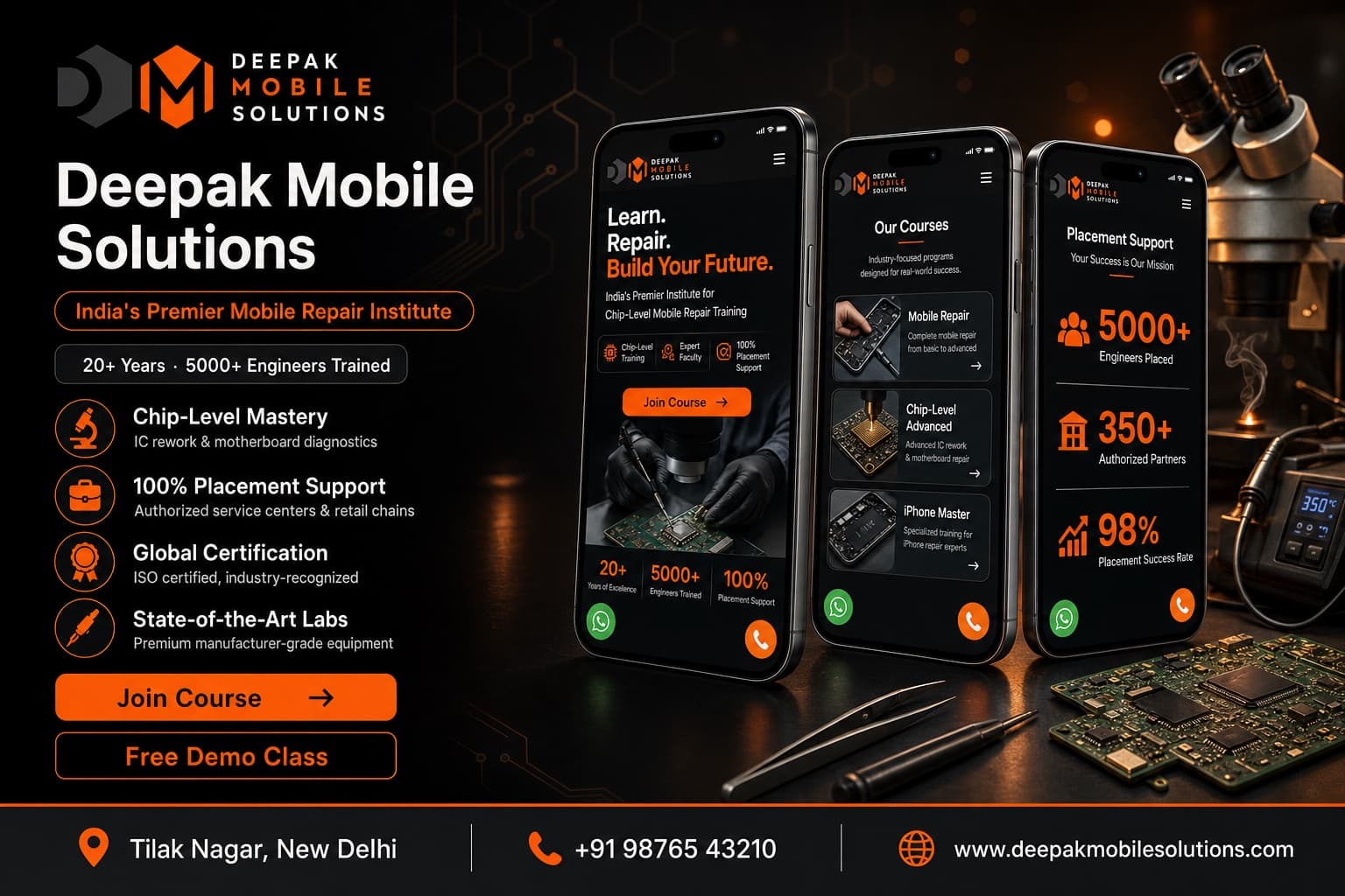 Deepak Mobile Solutions — banner