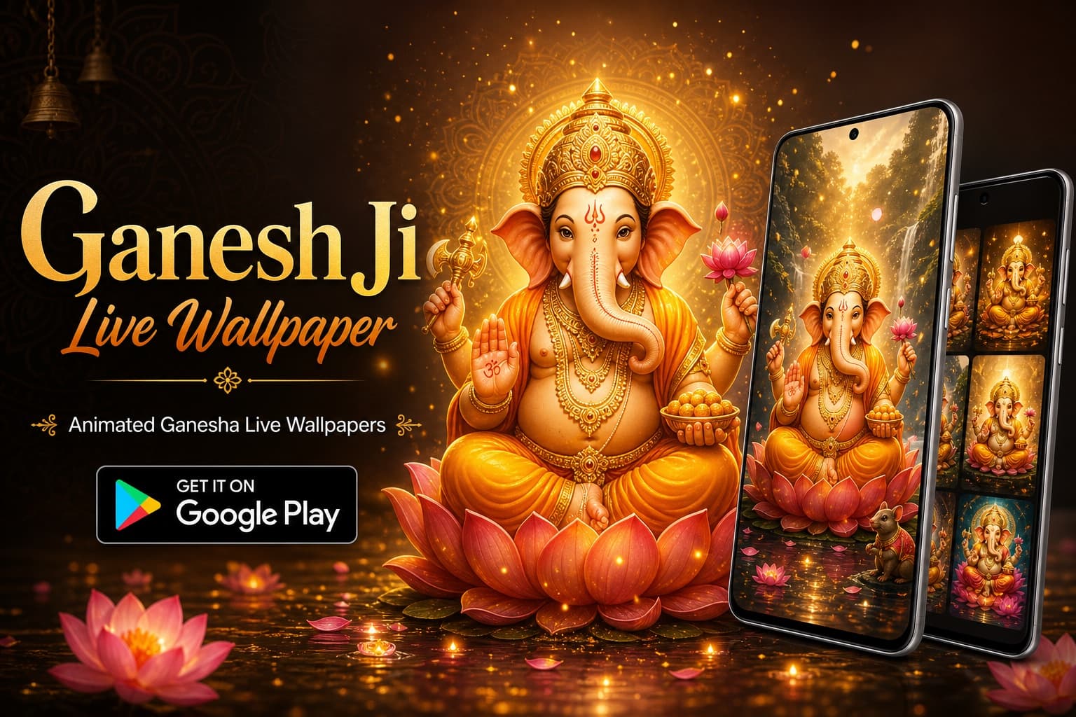 Ganesh Ji Live Wallpaper — banner