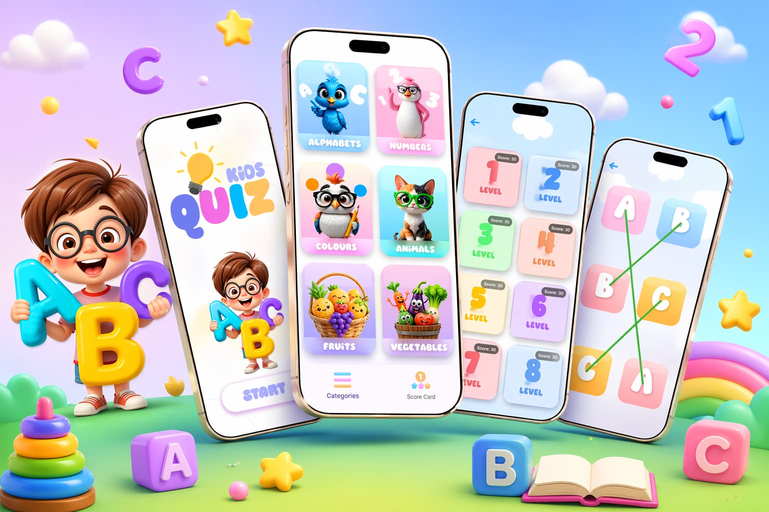 Kiddie ABC – Learn & Play — banner
